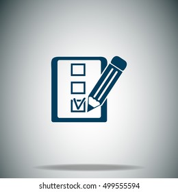 Notes vector icon