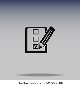 Notes vector icon