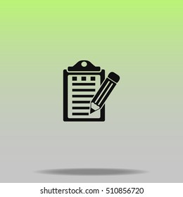 Notes vector icon
