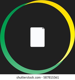 Notes vector  icon