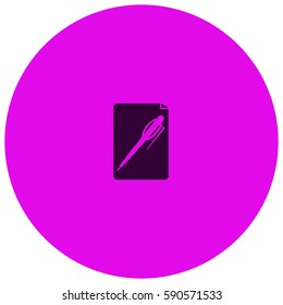 Notes vector  icon
