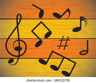 Notes. Vector illustration.