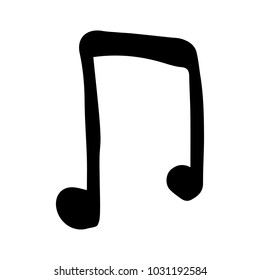 Notes vector illustration. Doodle style. Design, print, logo, decor, textile, paper.