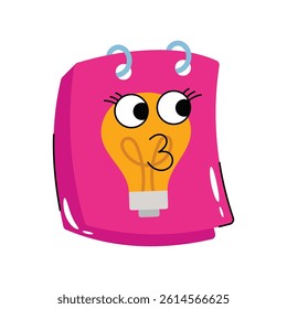 Notes vector Sticker. Eps 10 file
