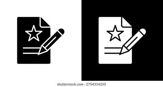 Noteworthy Icon Sheet Black And White