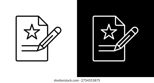 Noteworthy Icon Sheet Black And White