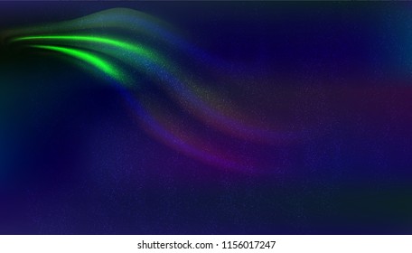 nothern light stock vector background