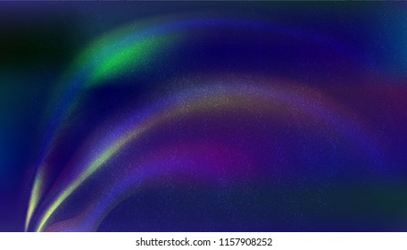 nothern light stock vector background