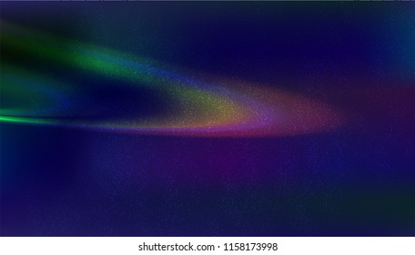nothern light stock vector background