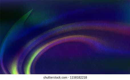 nothern light stock vector background