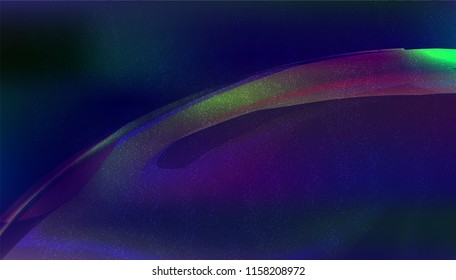 nothern light stock vector background
