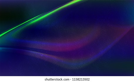 nothern light stock vector background