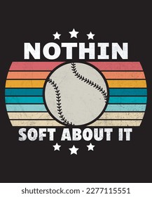 No es nada suave,
Diseño de camisetas de béisbol