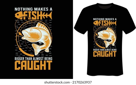 Nothing Makes Fish Bigger Than Almost Stock Vector (Royalty Free ...