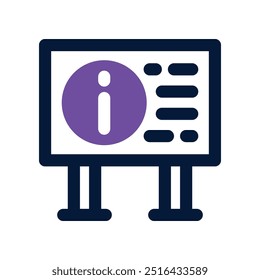 Icono de Vector de doble tono para su Sitio web, móvil, presentación y diseño de logotipo.