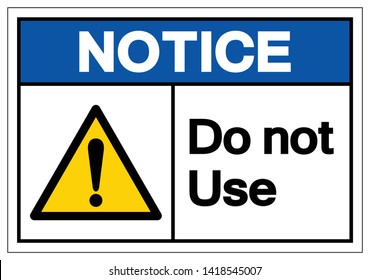 12,327 Not in use sign Images, Stock Photos & Vectors | Shutterstock