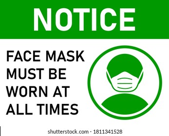 5,027 Mask must Images, Stock Photos & Vectors | Shutterstock