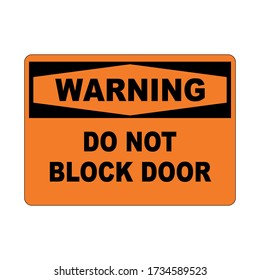 NOTICE INDUSTRIAL Sign vector ready to print