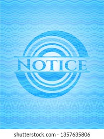 Notice light blue water wave badge.
