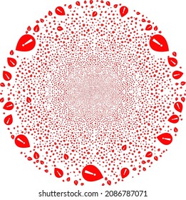 Notice map pointer fireworks spheric cluster. Object pattern is created from scattered notice map pointer symbols as exploding cluster.