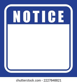 Aviso, signo y vector de etiqueta