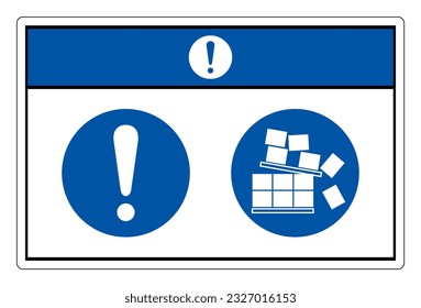 Notice Stack Correctly Symbol Sign, Vector Illustration, Isolate On White Background Label .EPS10