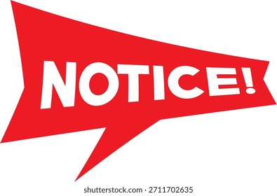 Texto del aviso, aviso final, anuncio, aviso importante