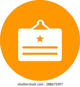 Noticeboard, hoarding, board, noticeicon vector image. Can also be used for Education, Academics and Science. Suitable for use on web apps, mobile apps and print media.