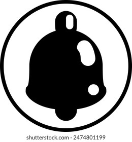 icono de Vector de aplicación de teléfono de notificación 