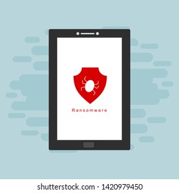 notification alert on mobile phone vector template