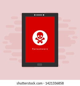 notification alert on mobile phone vector template