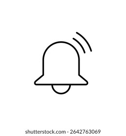 notification alert, ring, bell icon