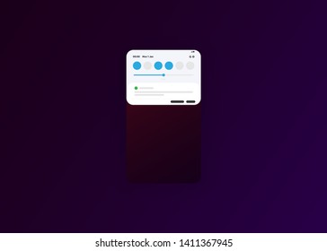 Notification Alerts Pop Up Panels Smartphone Phone User Interface User Experience UI Template Vector Illustration