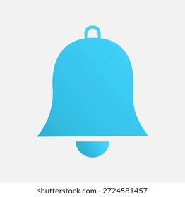 Notification Bell Alert Blue Icon