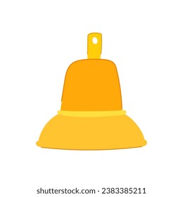 notification bell cartoon. reminder phone, new mobile, element object notification bell sign. isolated symbol vector illustration