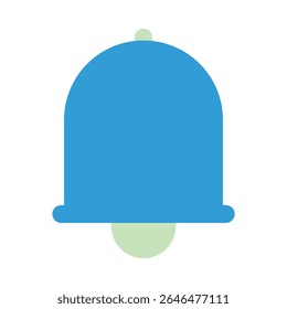 notification bell duo tone icon editable vektor
