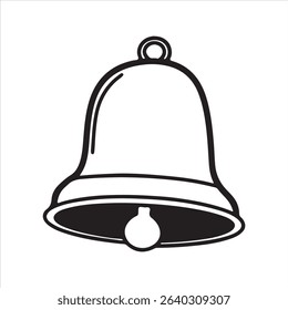 Notification Bell Icon – Alert and Reminder Symbol for UI, Apps, and Web Design