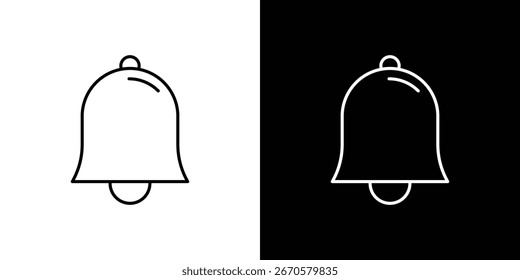 Colección de icono de campana de notificación. Diseño web, App.