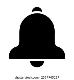 Notification bell icon. Concept of alert, reminder, and alarm.