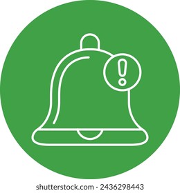 Diseño Del Icono De La Campana De Notificación Para Uso Personal Y Comercial