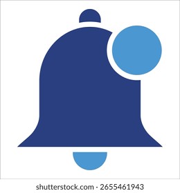 Notification Bell-Symbol-Element für Design