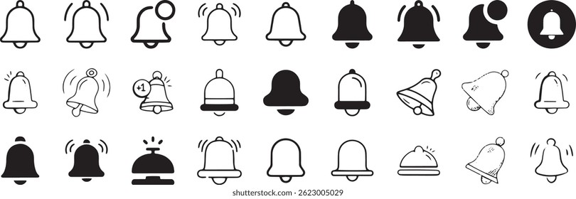 notification bell icon - message, application, reminder, bell, alarm, alert, notice, new, chat, attention, technology, ring, smartphone, event, communication, incoming, website, subscribe, mail

