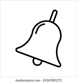 Notification Bell Icon. Set of Bell Vector Symbols for Notifications, Ringing, Alarm clock, Smartphone Application Alert.