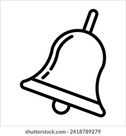 Notification Bell Icon. Set of Bell Vector Symbols for Notifications, Ringing, Alarm clock, Smartphone Application Alert.
