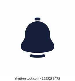 notification bell icon sign vector