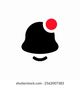 notification bell icon sign vector