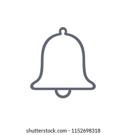 notification bell icon vector