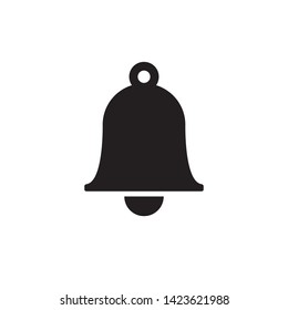 notification bell icon vector illustration