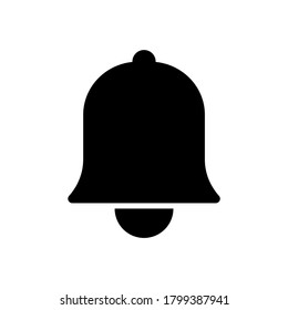 Benachrichtigungsglocken-Symbole Vektorgrafik