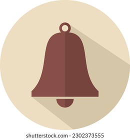 Ilustración vectorial de iconos de timbre de notificación